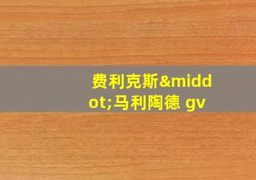 费利克斯·马利陶德 gv